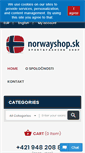 Mobile Screenshot of norwayshop.sk